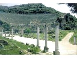 Ephesus - Great Theatre - Arcadian Way in foreground